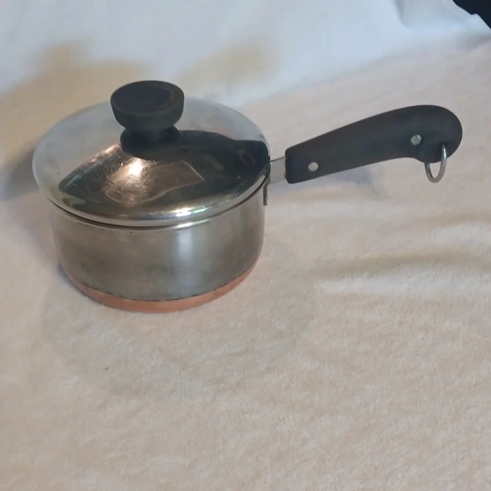 Revere Ware Cookware Saucepan Copper Bottom 1 Qt. Pot